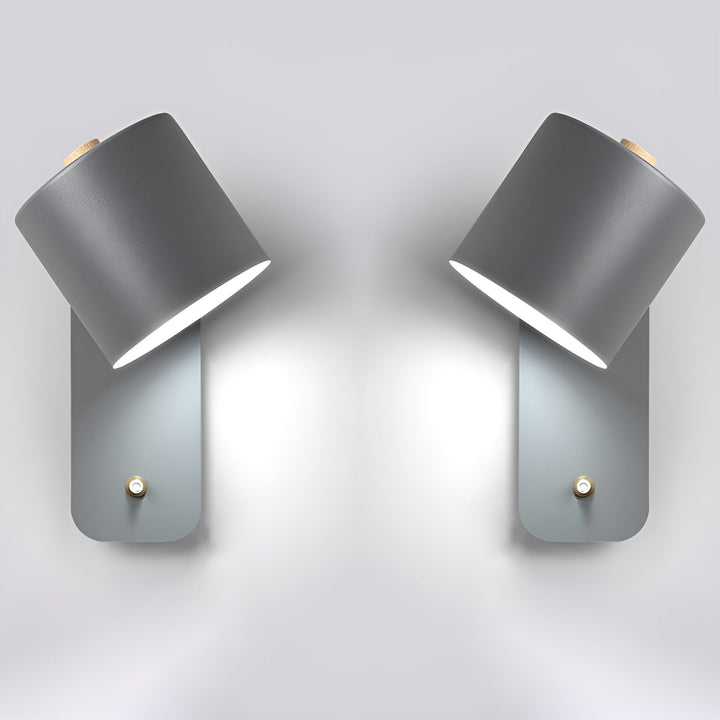 EasyPush WallLight - Rotatable Mini Cylinder LED Lamp | Kalsten