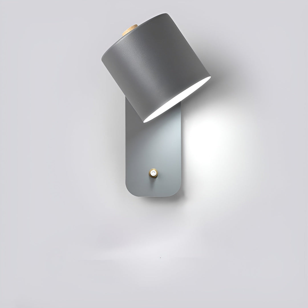 EasyPush WallLight - Rotatable Mini Cylinder LED Lamp | Kalsten
