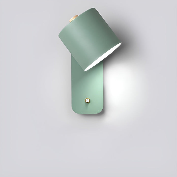 EasyPush WallLight - Rotatable Mini Cylinder LED Lamp | Kalsten