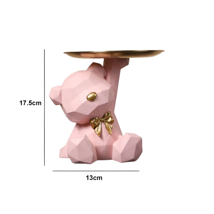 Kalsten | Decorative Geometric Tray In Bear Shape