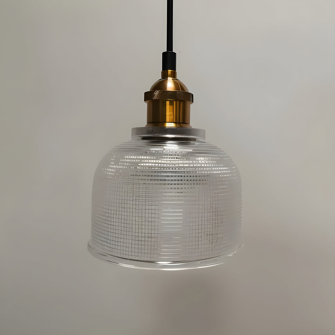 HeritageGlow Light - Glossy Vintage Bell Pendant Light | Kalsten