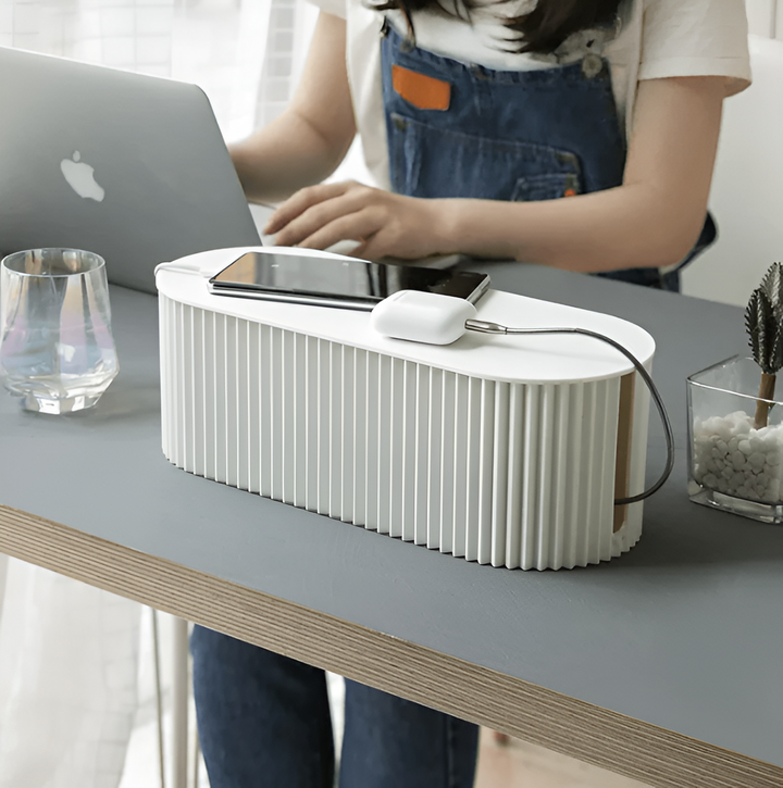 Kalsten | Minimalistic Cable Box in Macaron Style