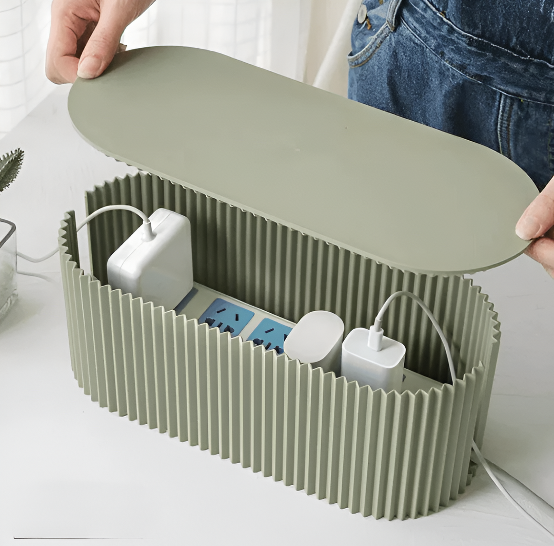 Kalsten | Minimalistic Cable Box in Macaron Style
