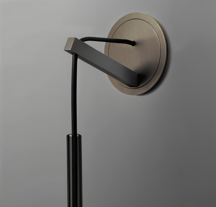 Minimalist Wall Lamp with Smoke Glass – Orvane | Kalsten
