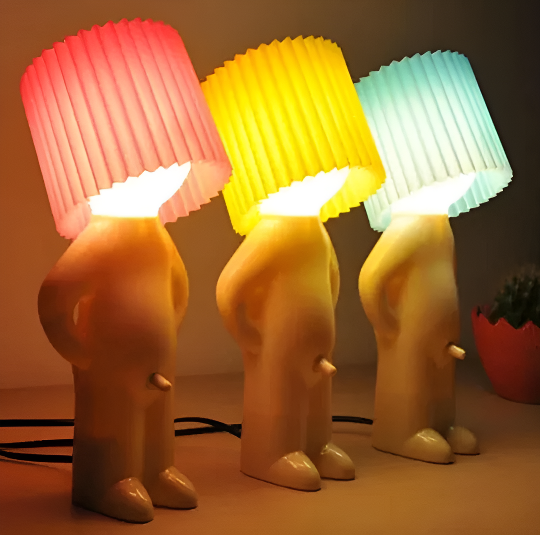 Table lamp - Creative little Shy Boy LED lamp | Kalsten