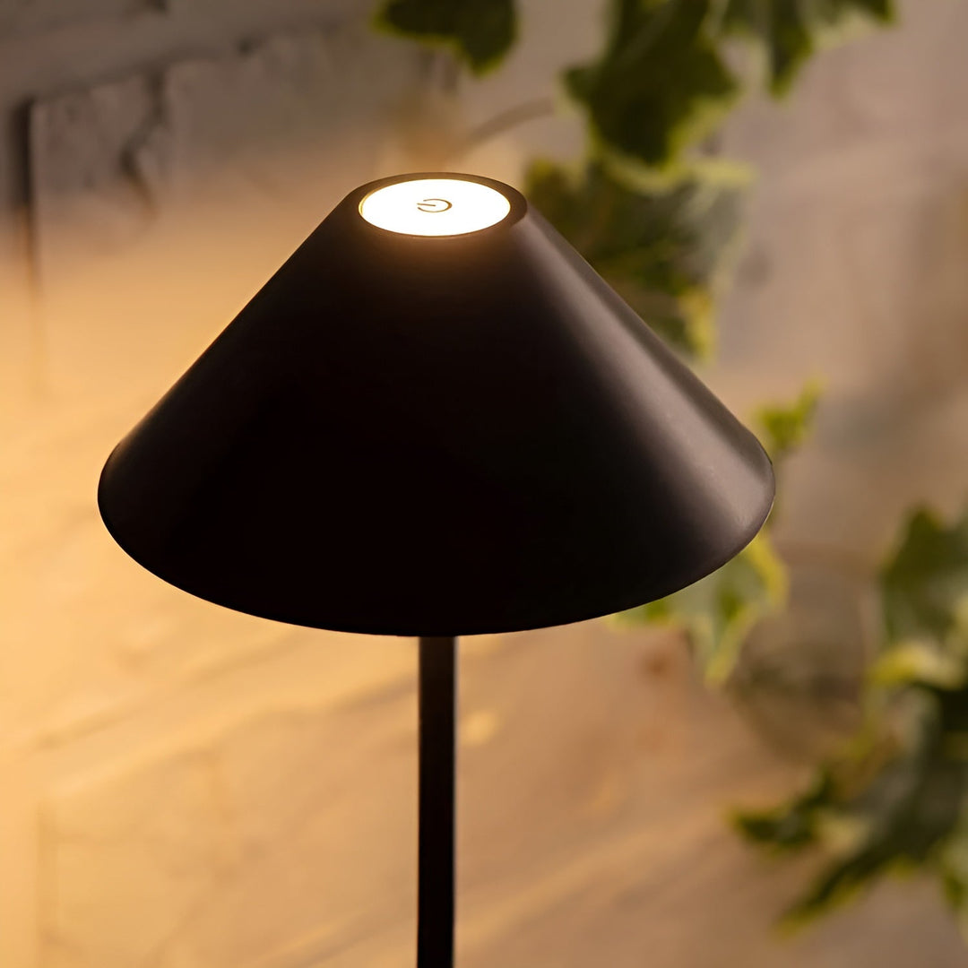 LumiLuxe - Dimmable Nordic Cone LED Table Lamp with Touch Control | Kalsten