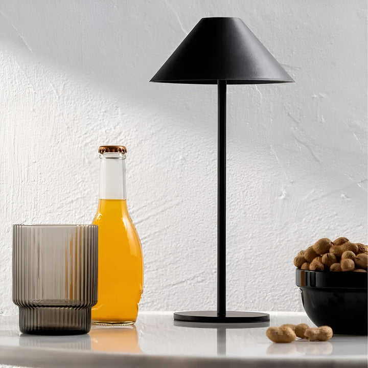 LumiLuxe - Dimmable Nordic Cone LED Table Lamp with Touch Control | Kalsten
