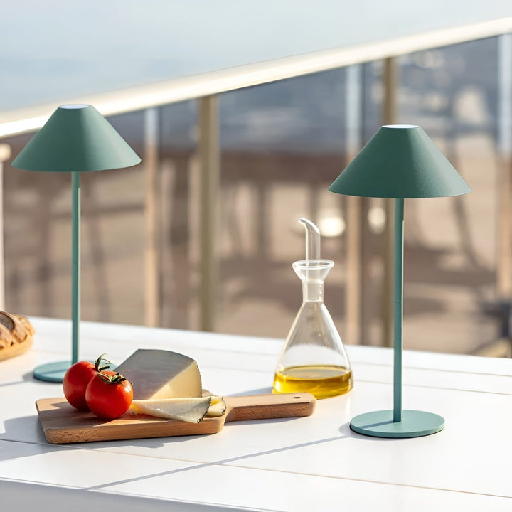 LumiLuxe - Dimmable Nordic Cone LED Table Lamp with Touch Control | Kalsten