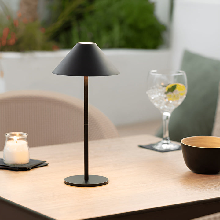 LumiLuxe - Dimmable Nordic Cone LED Table Lamp with Touch Control | Kalsten