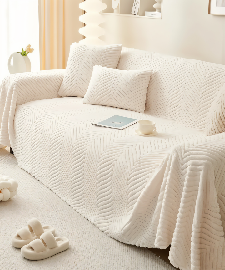 Kalsten | LuxuraWrap Sofa Cover – Non‑Slip Pet‑Friendly Couch Protector