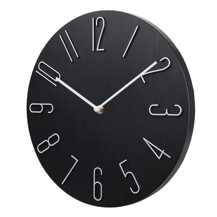 Silencio Modern Silent Wall Clock – Minimalist Design with Quartz Movement | Kalsten