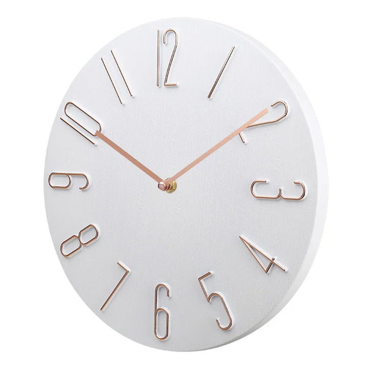 Silencio Modern Silent Wall Clock – Minimalist Design with Quartz Movement | Kalsten