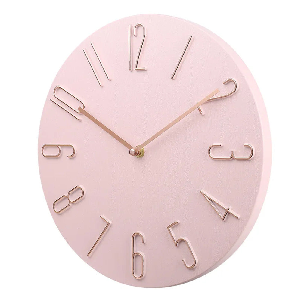 Kalsten | Silencio Modern Silent Wall Clock – Minimalist Design with Quartz Movement