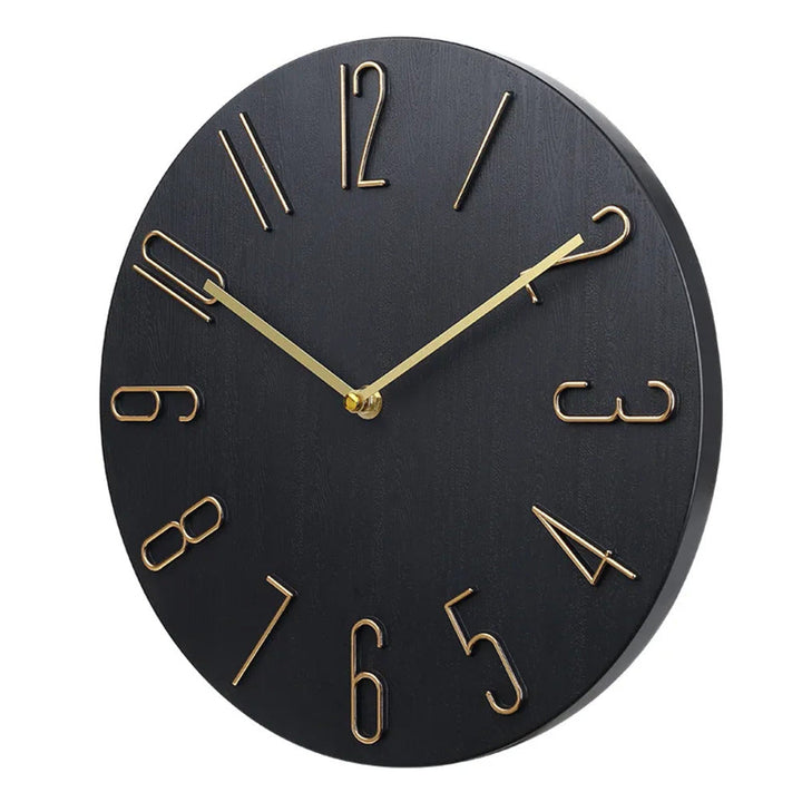 Silencio Modern Silent Wall Clock – Minimalist Design with Quartz Movement | Kalsten
