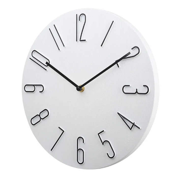 Silencio Modern Silent Wall Clock – Minimalist Design with Quartz Movement | Kalsten
