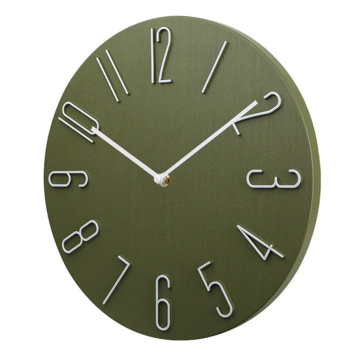 Kalsten | Silencio Modern Silent Wall Clock – Minimalist Design with Quartz Movement