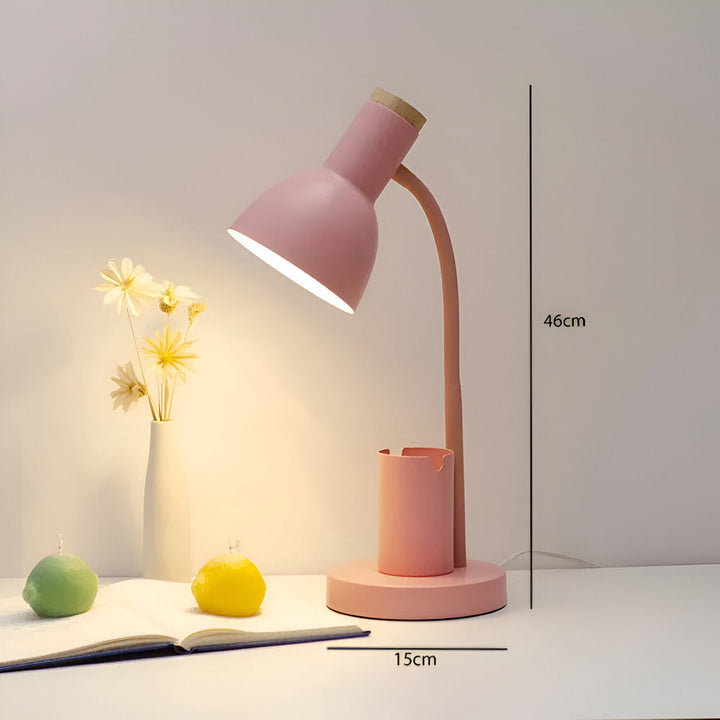 Modern LED Table Lamp with Pen Holder | Kalsten