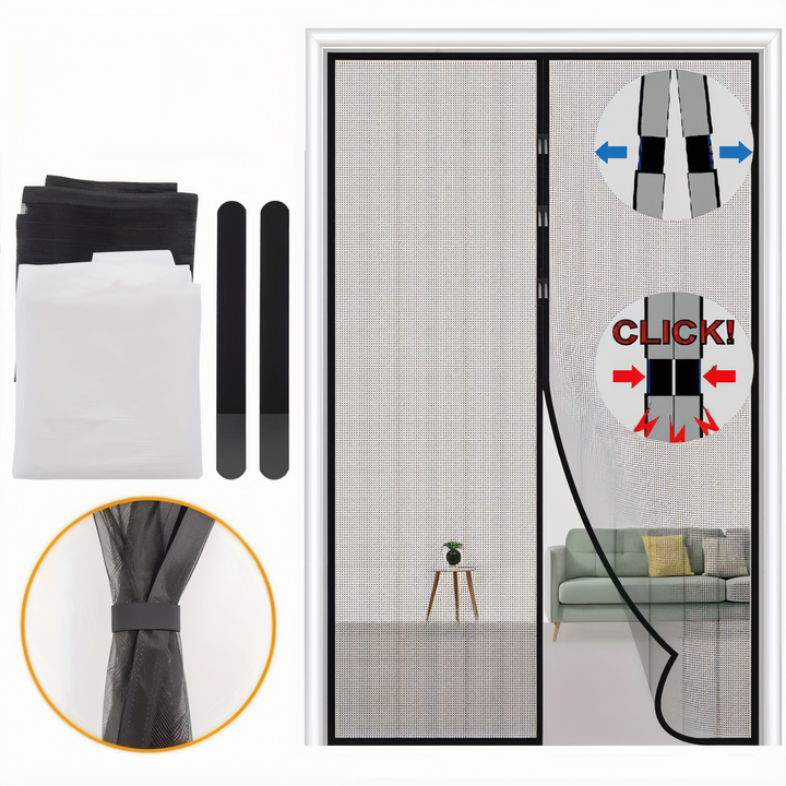 MagniSeal™ Magnetic Door Net Against Insects | Kalsten
