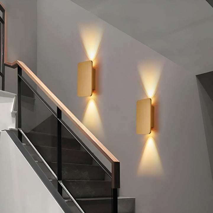 Light - Modern rectangular LED stairwell light | Kalsten