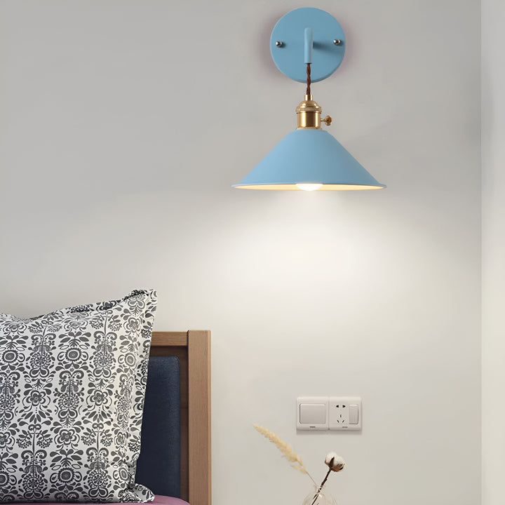 Retro Vintage Wall Lamp - Vintage-inspired Cone Metal Wall Lamp | Kalsten