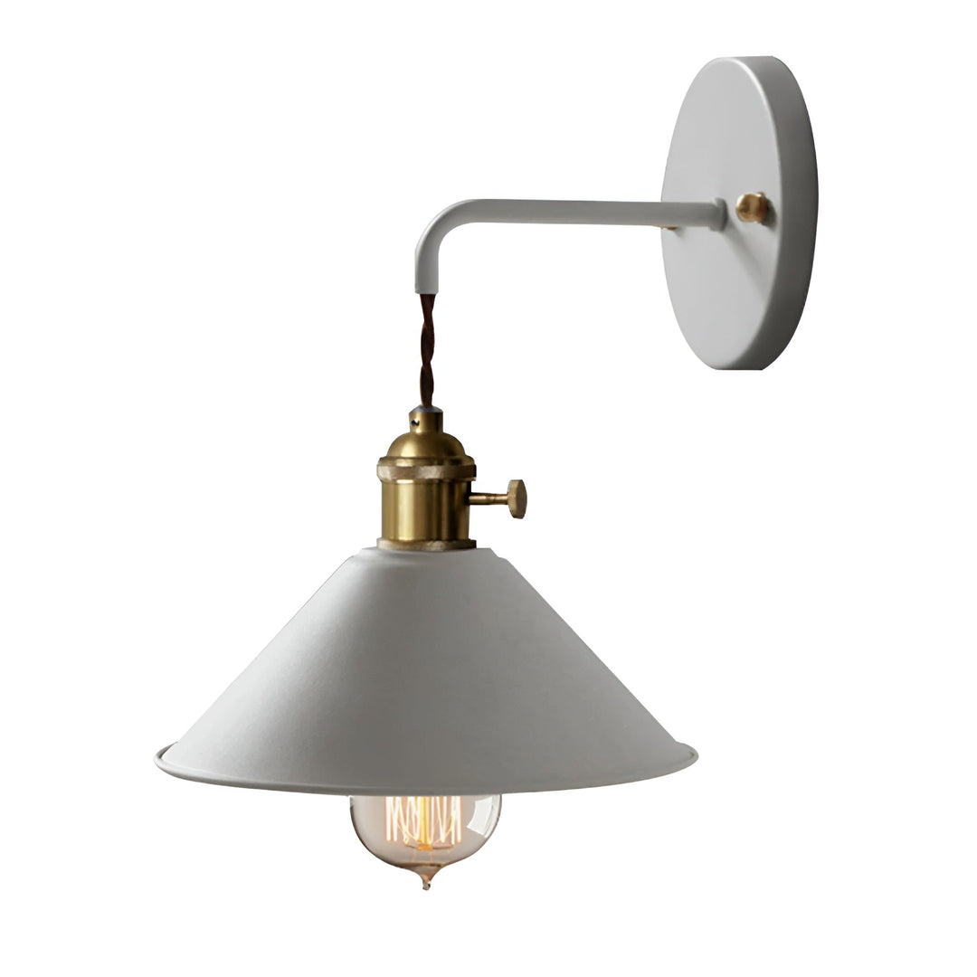 Retro Cone Wall Lamp – Vintage-Inspired Design