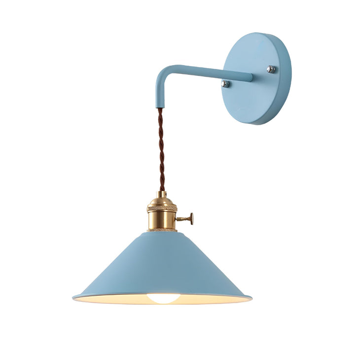 Retro Vintage Wall Lamp - Vintage-inspired Cone Metal Wall Lamp | Kalsten