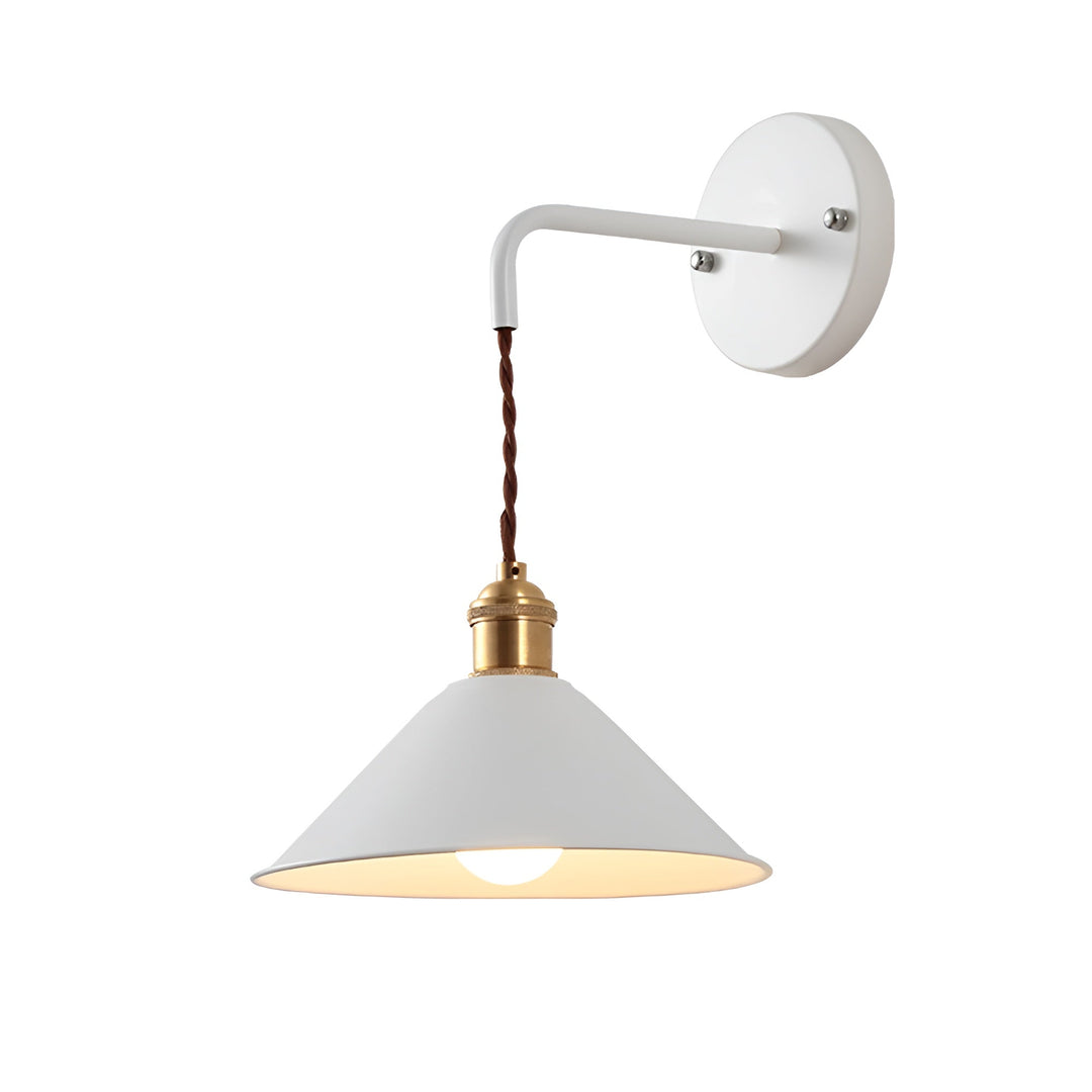 Retro Cone Wall Lamp – Vintage-Inspired Design