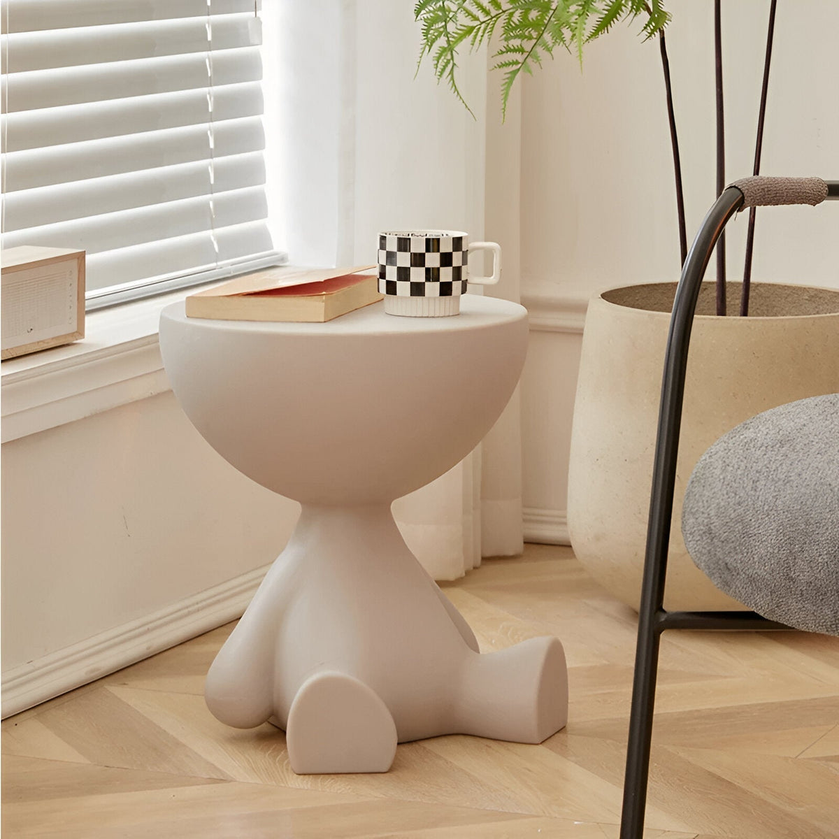 Skanto | Round Coffee Table – Elegant Side Table for Living Room and Interior