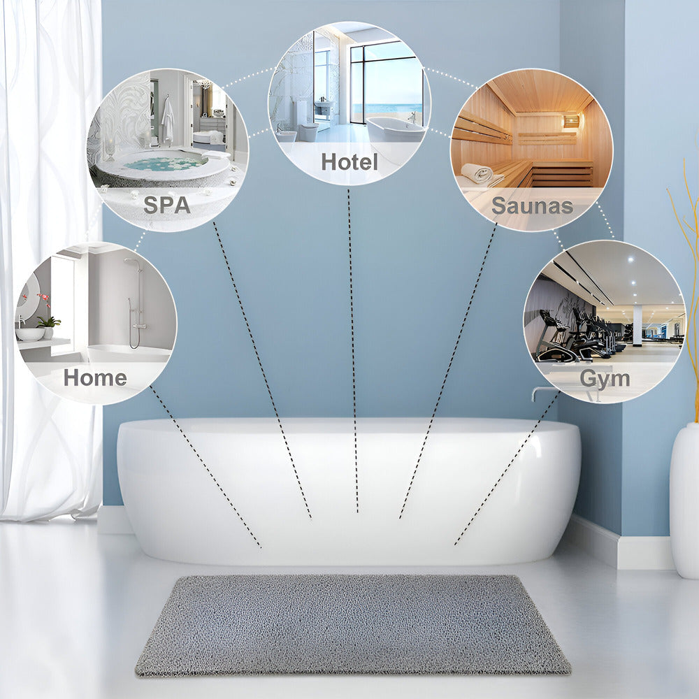 Skanto | Non-Slip Shower Mat – Cushioned Comfort & Safe Anti-Slip Bathroom Floor