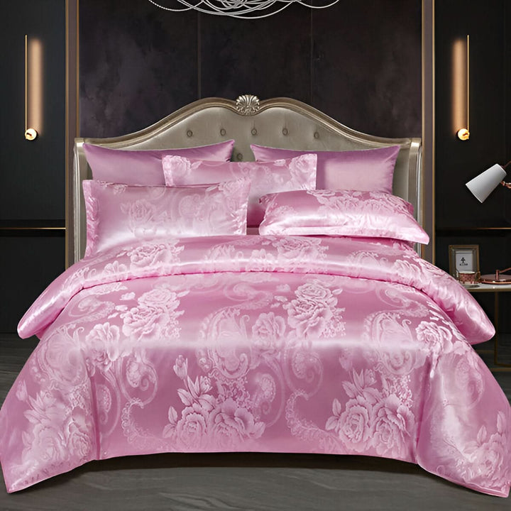 Kalsten | SILKLOFT – Elegant Satin Jacquard Bed Linen Set