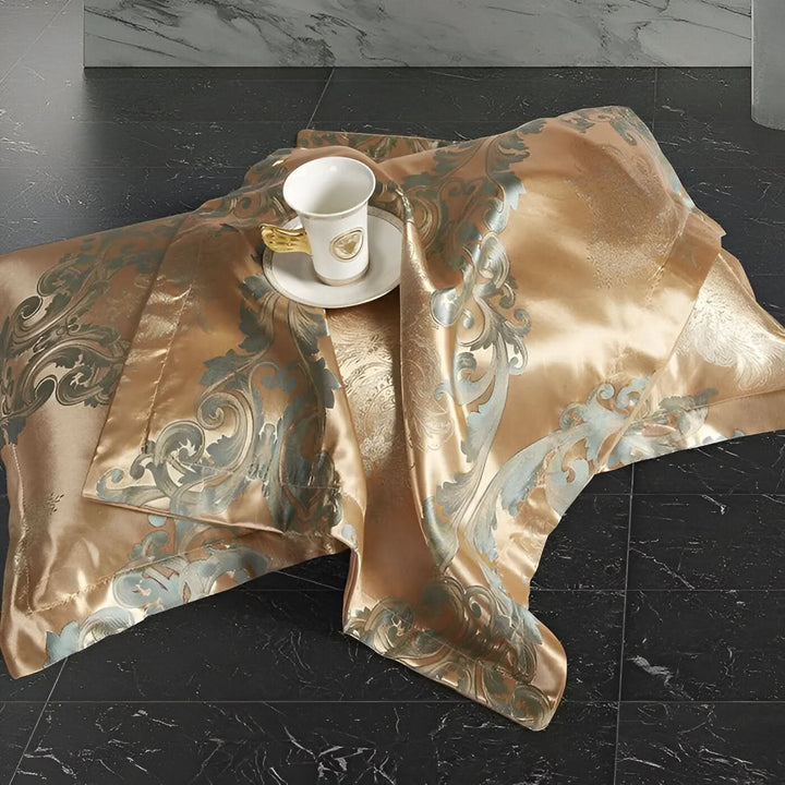 Kalsten | SILKLOFT – Elegant Satin Jacquard Bed Linen Set