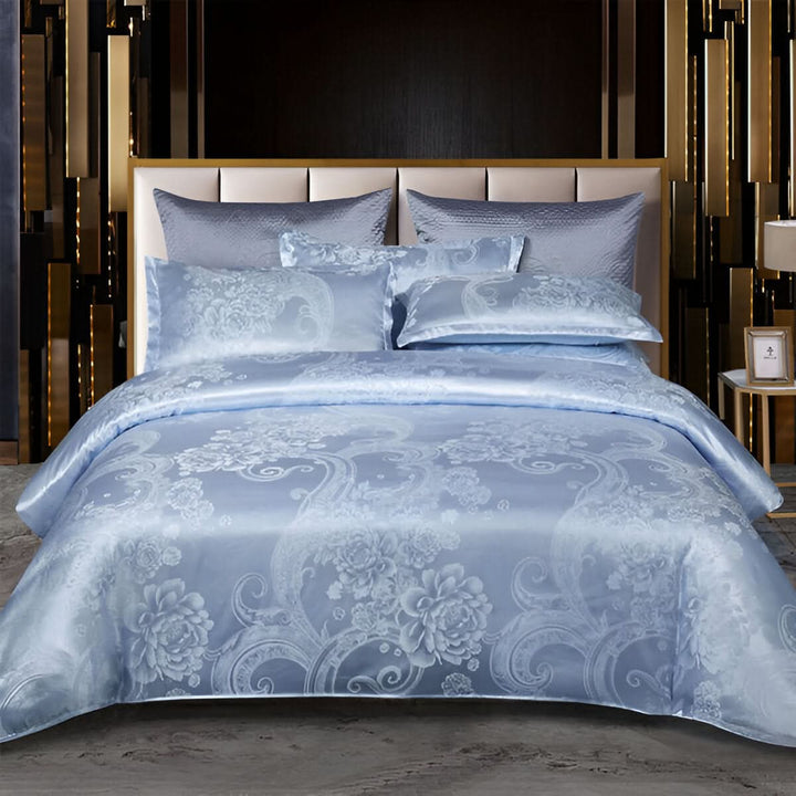 Kalsten | SILKLOFT – Elegant Satin Jacquard Bed Linen Set