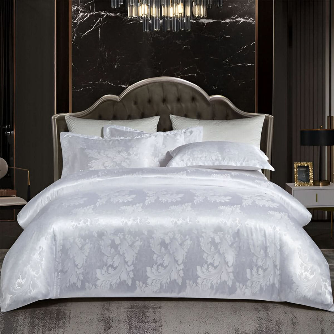 Kalsten | SILKLOFT – Elegant Satin Jacquard Bed Linen Set