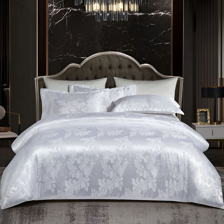 Kalsten | SILKLOFT – Elegant Satin Jacquard Bed Linen Set