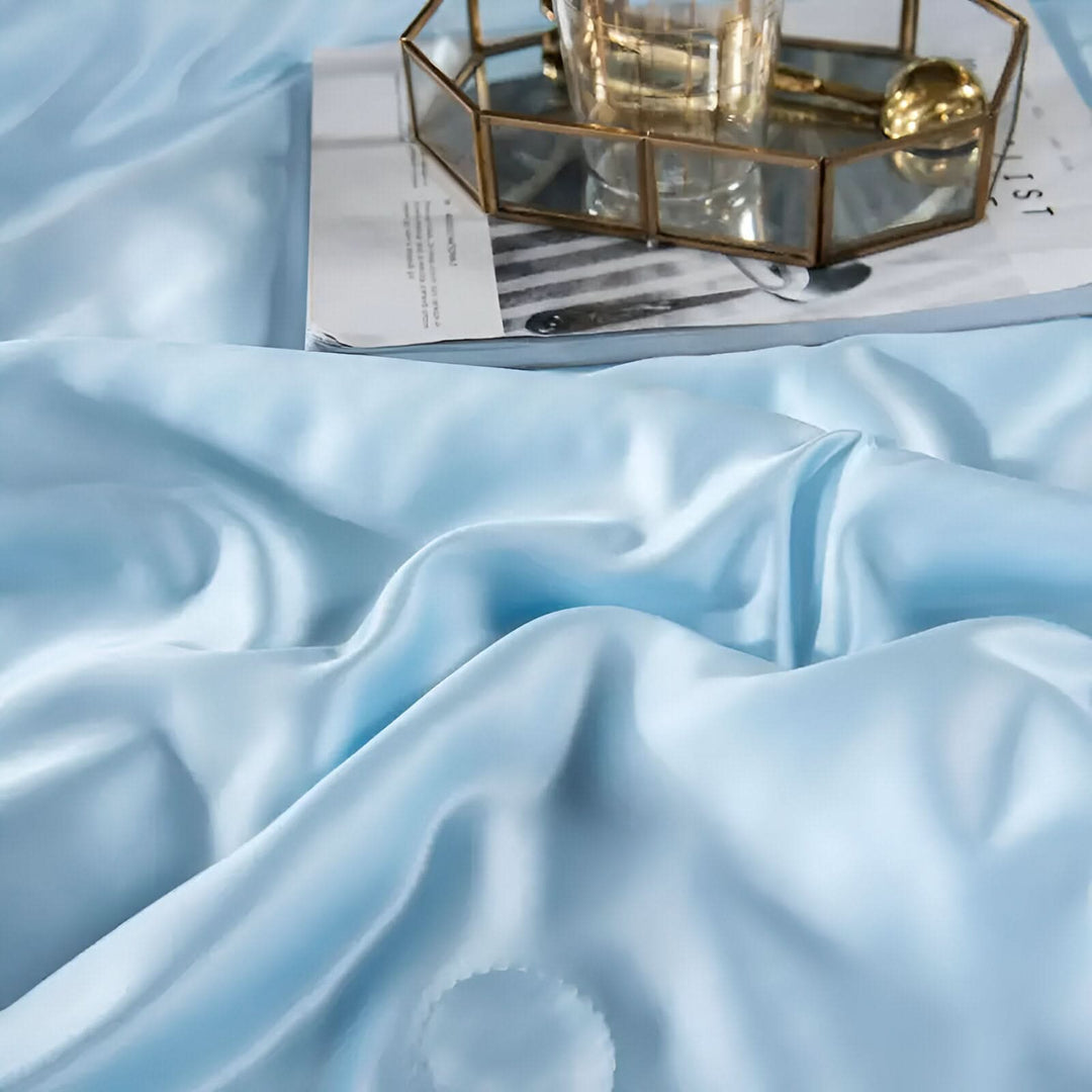 Kalsten | FLUFFINA Premium Satin-Feel Synthetic Fiber Bedding Set – Soft, Smooth & Luxury Comfort