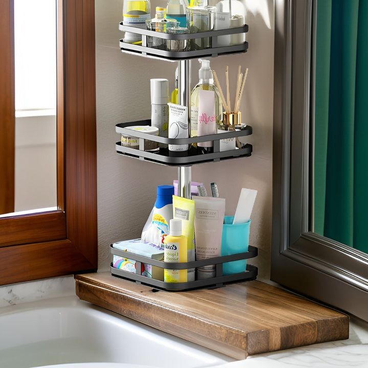 Kalsten | Spice Rack - 360° Rotatable Multi-Functional Shelf for the Kitchen - Organize with Ease!