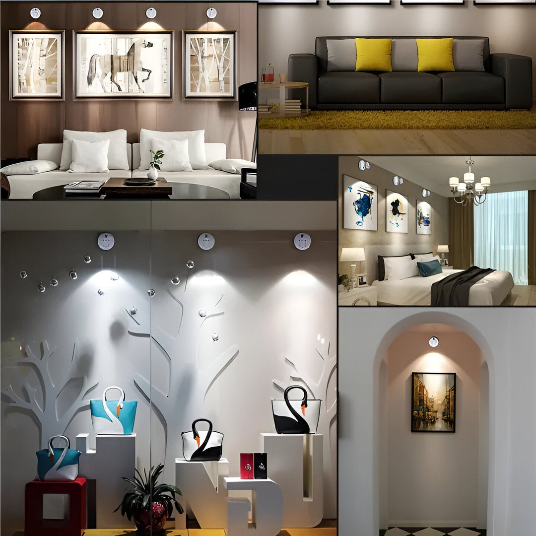 Mini LED Spotlight – Dimmable and Wireless | Perfect Accent Lighting for Home & Office | Kalsten