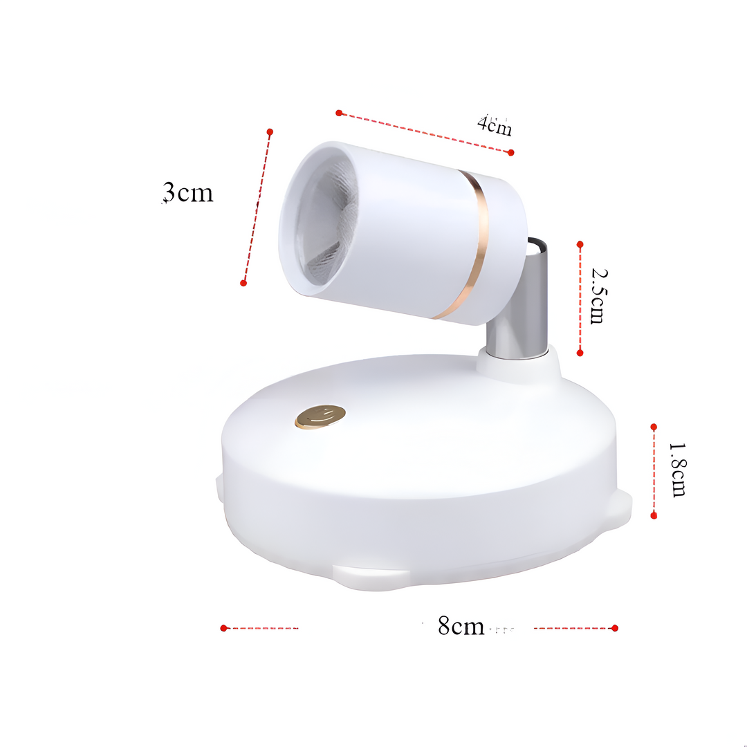 Mini LED Spotlight – Dimmable and Wireless | Perfect Accent Lighting for Home & Office | Kalsten