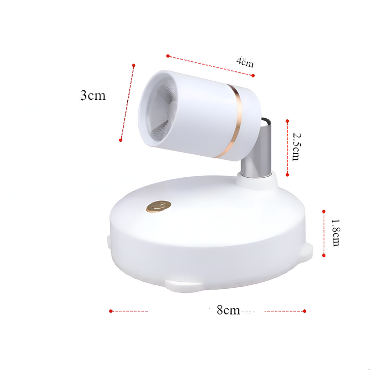 Mini LED Spotlight – Dimmable and Wireless | Perfect Accent Lighting for Home & Office | Kalsten
