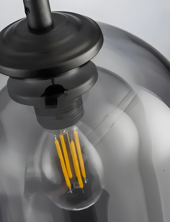 SkyGleam Light - Modern Double Glass Pendant Light | Kalsten
