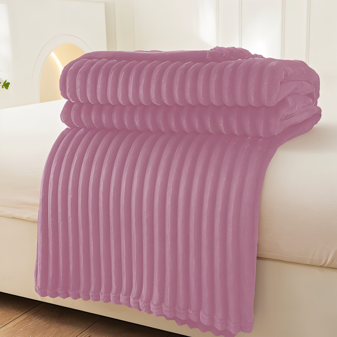 Cozy, Breathable Fleece Blanket