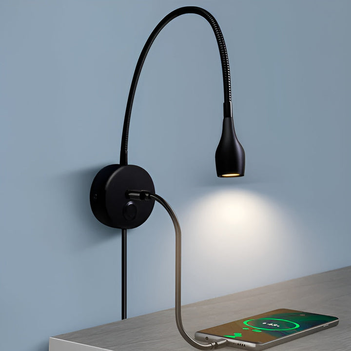 Luminara Wall Lamp - Stylish Adjustable LED Wall Lamp for Reading Pleasure Kalsten