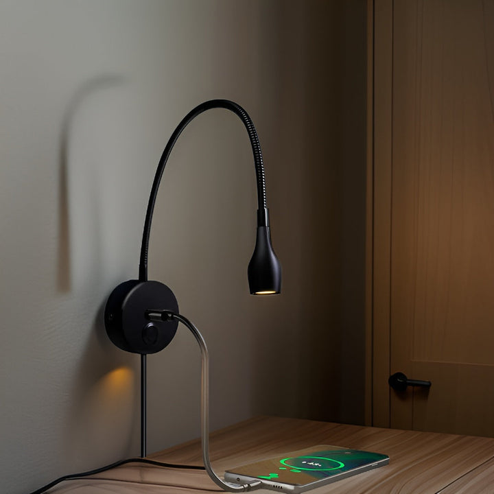 Luminara Wall Lamp - Stylish Adjustable LED Wall Lamp for Reading Pleasure Kalsten