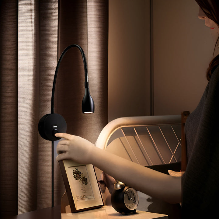 Luminara Wall Lamp - Stylish Adjustable LED Wall Lamp for Reading Pleasure Kalsten