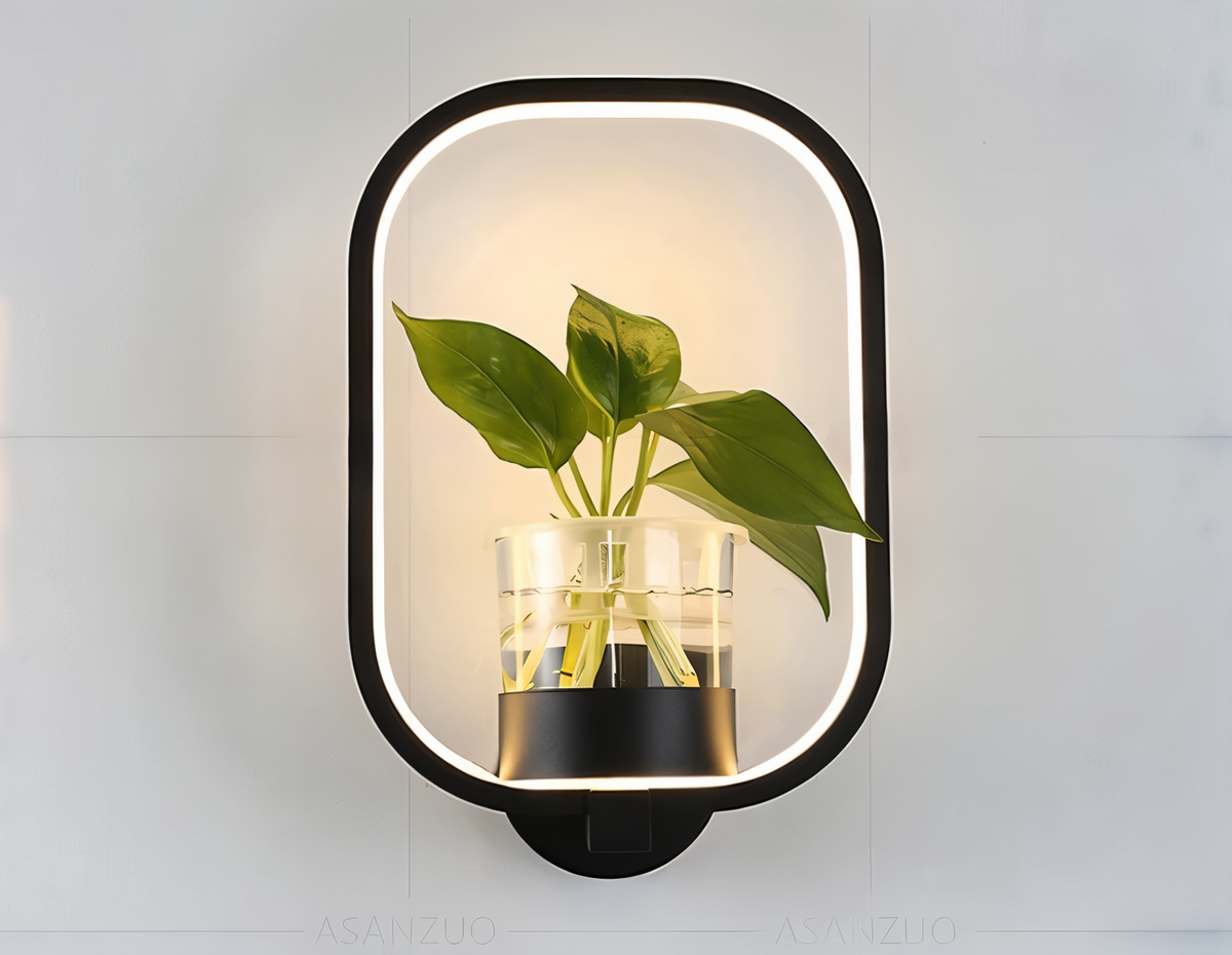 Frendorf | VerdantLume LED wall light with plant holder