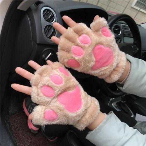 Cute Bear Paw Gloves | Kalsten