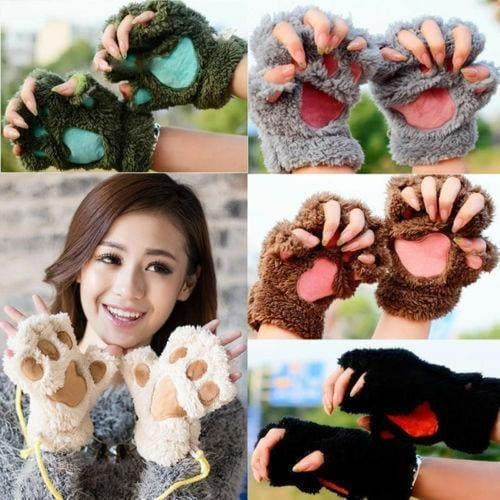 Cute Bear Paw Gloves | Kalsten