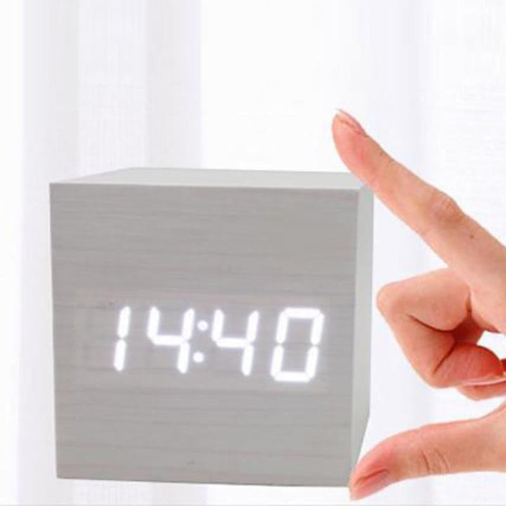 Modern Digital Wood Clock | Kalsten