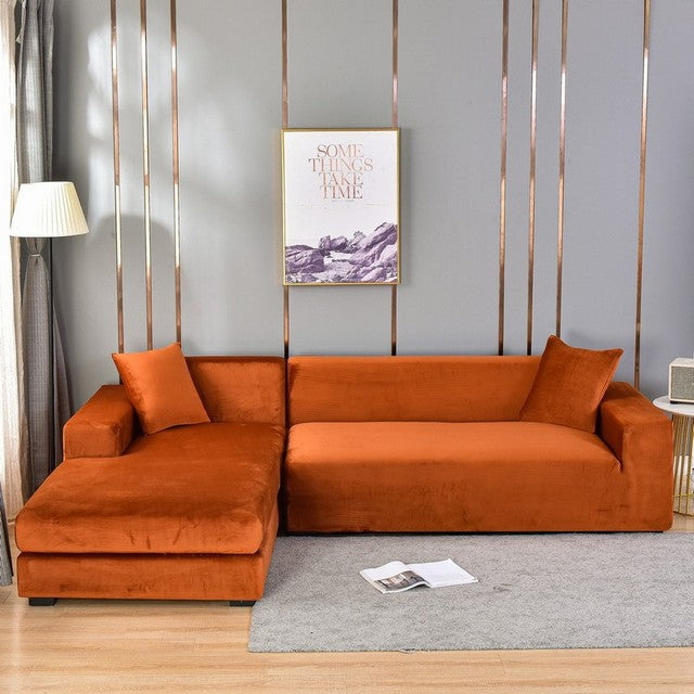 Luxury Velvet Sofa Cover