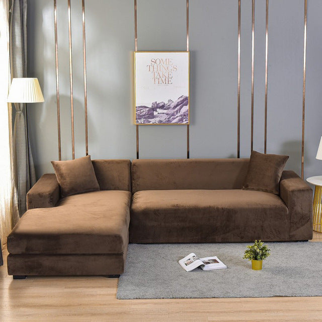 Luxury Velvet Sofa Cover
